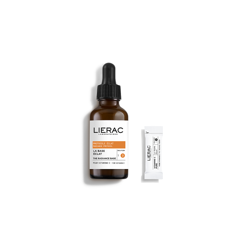 LIERAC Vitamin C serum Πρωτόκολλο λάμψης 30ml + 14σακουλάκια x 0.2g