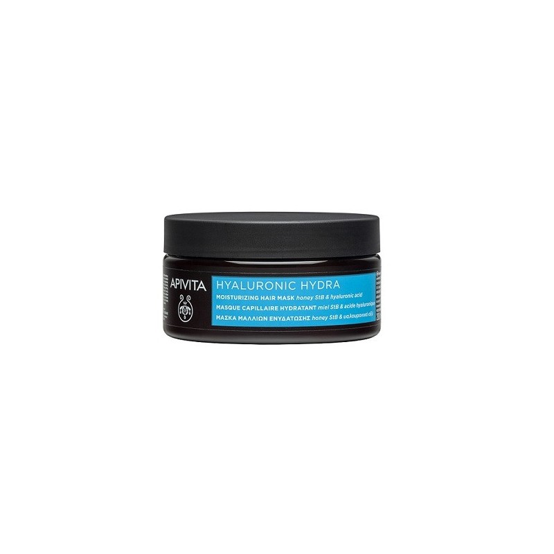 APIVITA Hyaluronic hydra μάσκα μαλλιών ενυδάτωσης με μέλι & υαλουρονικό 200ml