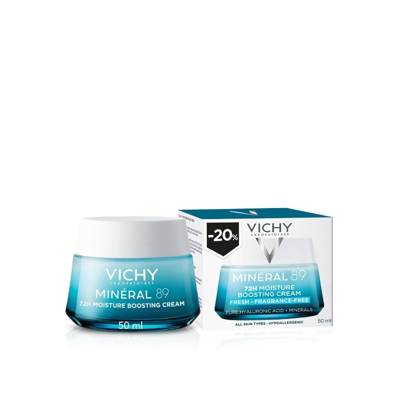 VICHY Mineral 89 Κρέμα booster για όλους τους τύπους 50ml ΕΙΔΙΚΗ ΤΙΜΗ