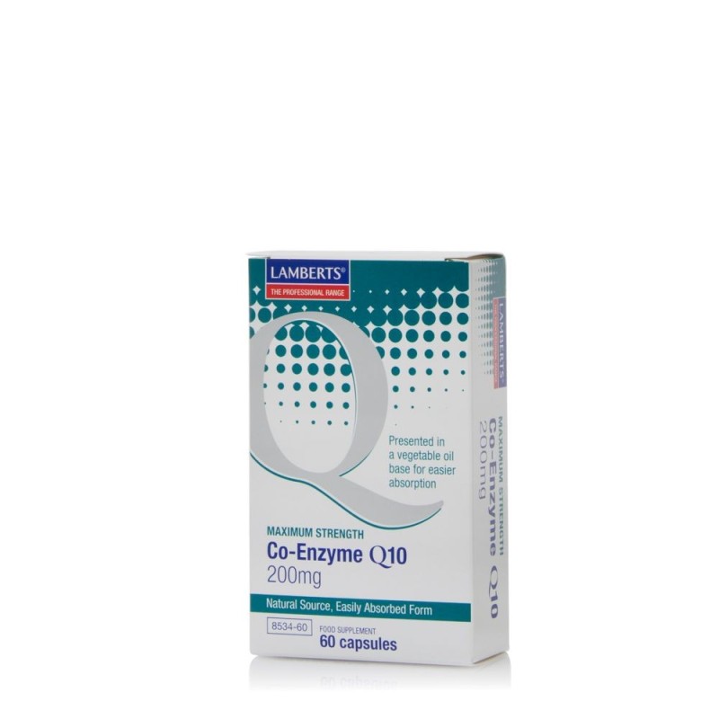 LAMBERTS Co-Enzyme Q10 200mg 60caps