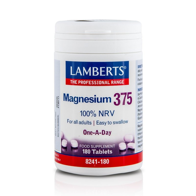 LAMBERTS Magnesium 375 180 tabs