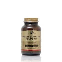 SOLGAR CHOLINE - INOSITOL 250/250MG veg. caps. 50s