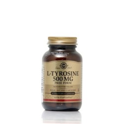 SOLGAR L-Tyrosine 500mg veg. caps 50s