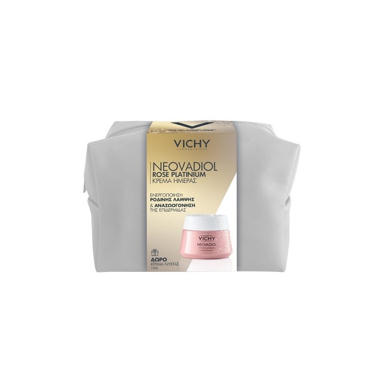 VICHY Promo Neovadiol rose platinium 50ml & ΔΩΡΟ Κρέμα νύχτας 15ml & Νεσεσέρ