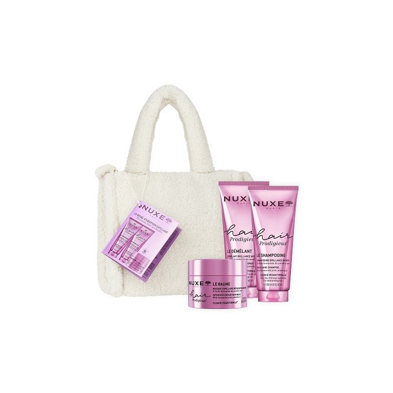 NUXE Promo Hair Prodigieux με 3 προϊόντα σε προνομιακή τιμή & ΔΩΡΟ TEDDY Τσαντακι