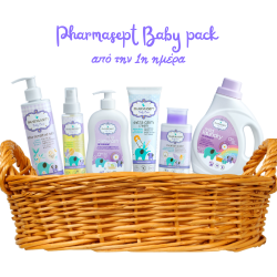 PHARMASEPT Baby care Πακέτο βρεφικής φροντίδας από την 1η ημέρα με 6 προϊόντα σε προνομιακή τιμή! (*το καλάθι είναι μέρος του εικαστικού και όχι προς πώληση)