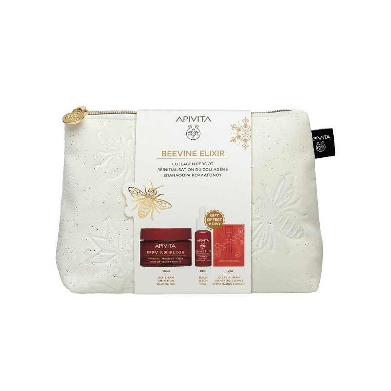 APIVITA Beevine elixir Promo με Κρέμα πλούσιας υφής 50ml & ΔΩΡΟ Serum 10ml & Κρέμα ματιών 1.5ml