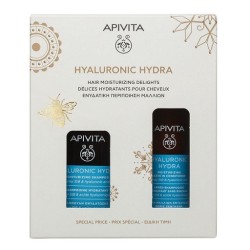APIVITA Promo pack Hyaluronic hydra με Σαμπουάν ενυδάτωσης 250ml & Leave in conditioner 100ml