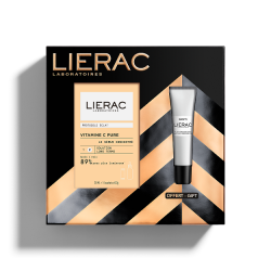 LIERAC Set Pure Vitamin C Serum 30ml & ΔΩΡΟ Diopti Dark Circle Correction Eye Cream 15ml
