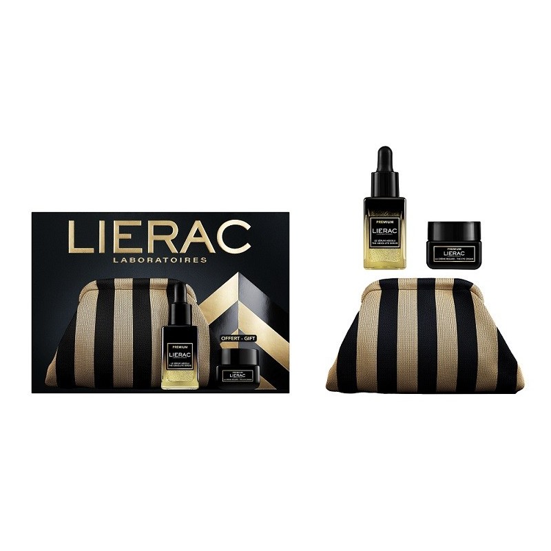 LIERAC Set Premium με Serum 30ml & Κρέμα ματιών 20ml & ΔΩΡΟ Νεσεσέρ
