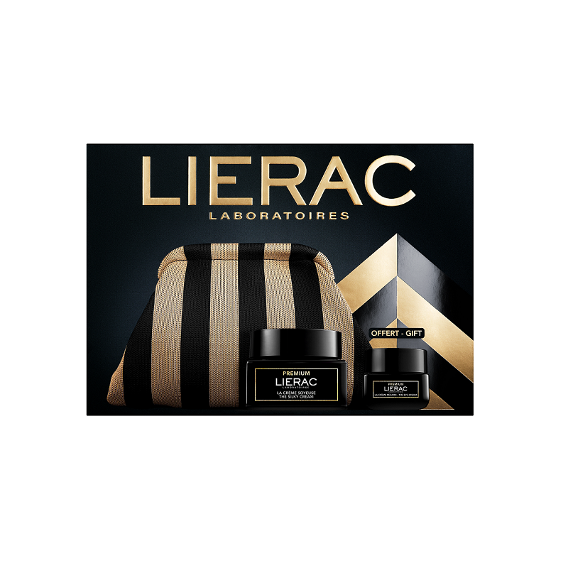LIERAC Set με Premium Creme Soyeuse 50ml & Premium Κρέμα Ματιών 20ml & ΔΩΡΟ Νεσεσέρ