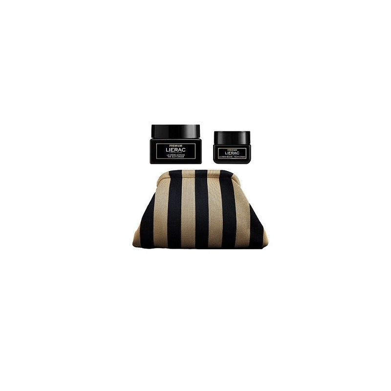 LIERAC Set με Premium Creme Soyeuse 50ml & Premium Κρέμα Ματιών 20ml & ΔΩΡΟ Νεσεσέρ