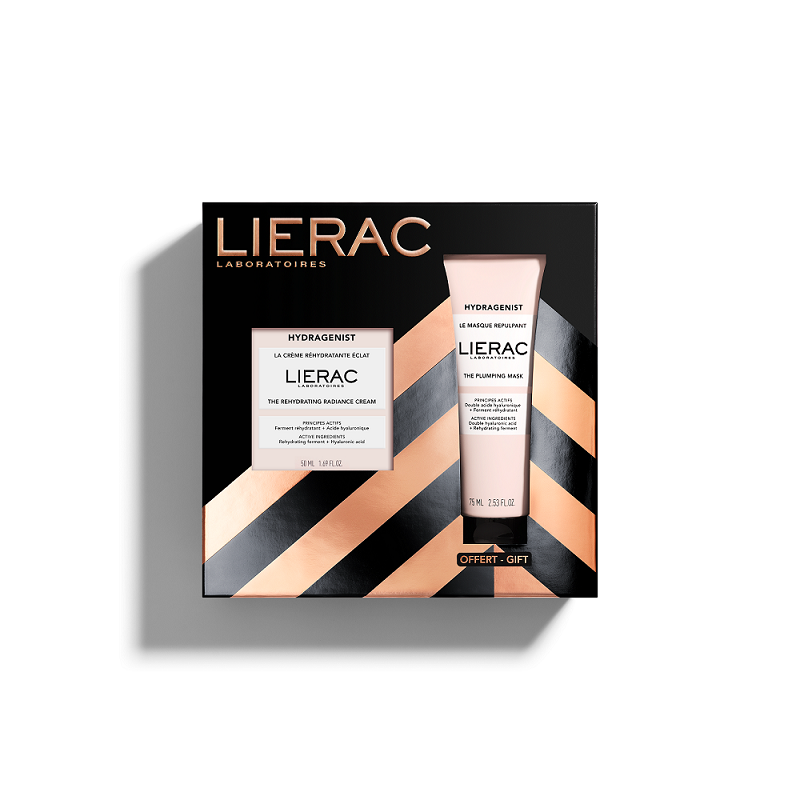 LIERAC Set Hydragenist Radiance Cream 50ml & ΔΩΡΟ Hydragenist the Plumping Mask 75ml