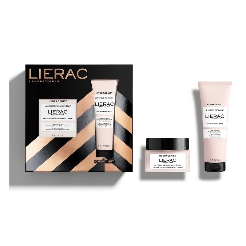LIERAC Set Hydragenist Radiance Cream 50ml & ΔΩΡΟ Hydragenist the Plumping Mask 75ml