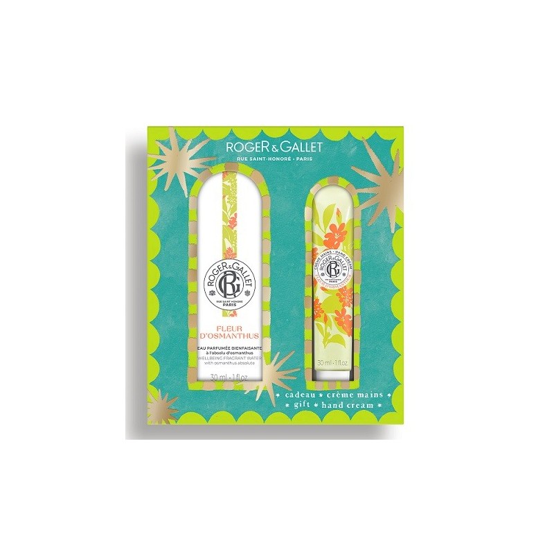 ROGER & GALLET Set Fleur d' Osmanthus Άρωμα 30ml & Δώρο Κρέμα Χεριών 30ml