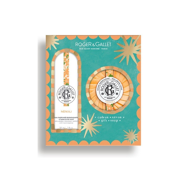 ROGER & GALLET Promo Neroli with Wellbeing Fragrant Water 30ml & Soap Bar 100g