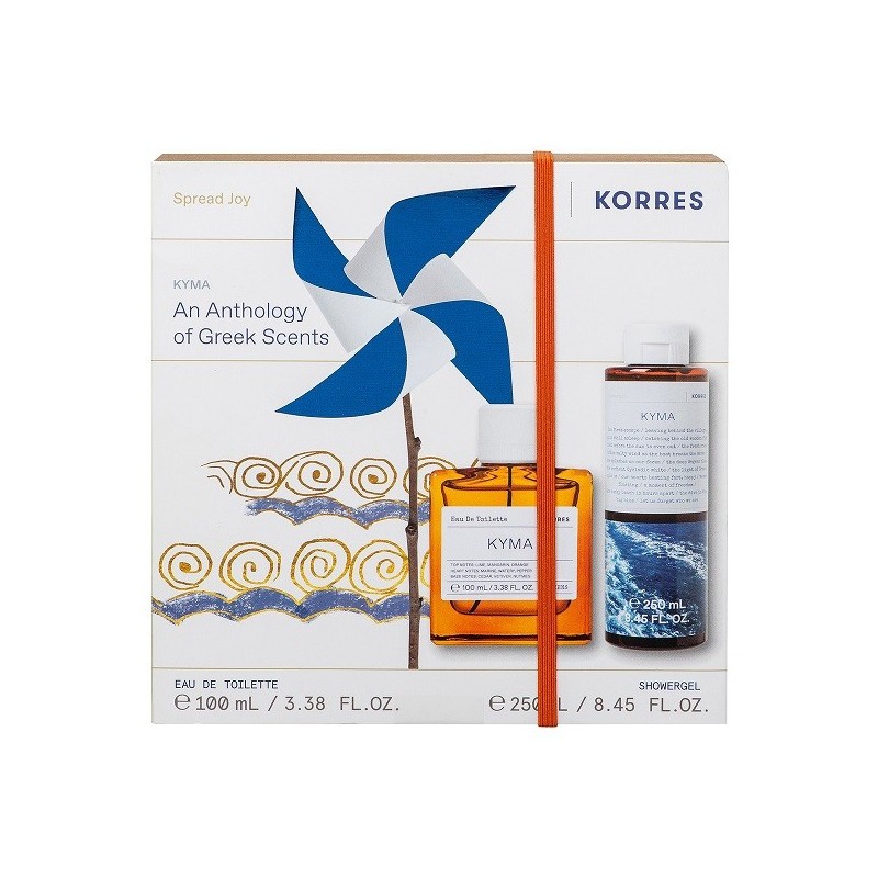 KORRES Set Κύμα με Ανδρικό Άρωμα 50ml & Αφρόλουτρο 250ml