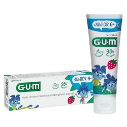 GUM Junior toothpaste φράουλα 6+ 50ml