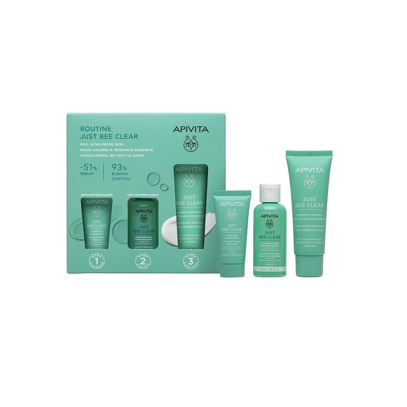 APIVITA PROMO JUST BEE CLEAR ROUTINE