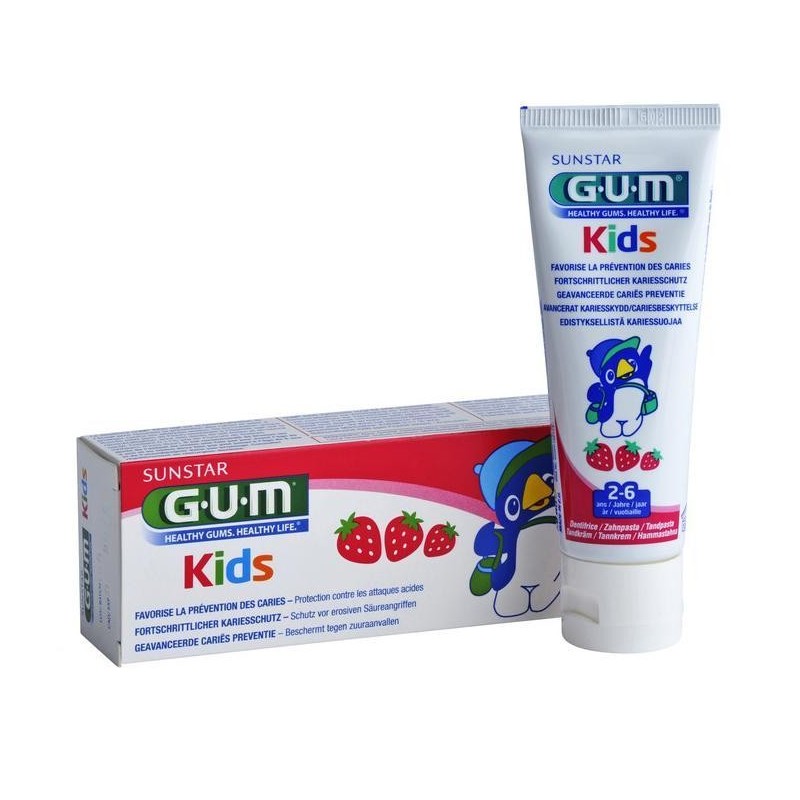 GUM Kids 3000 toothpaste φράουλα 2-6ετών 50ml