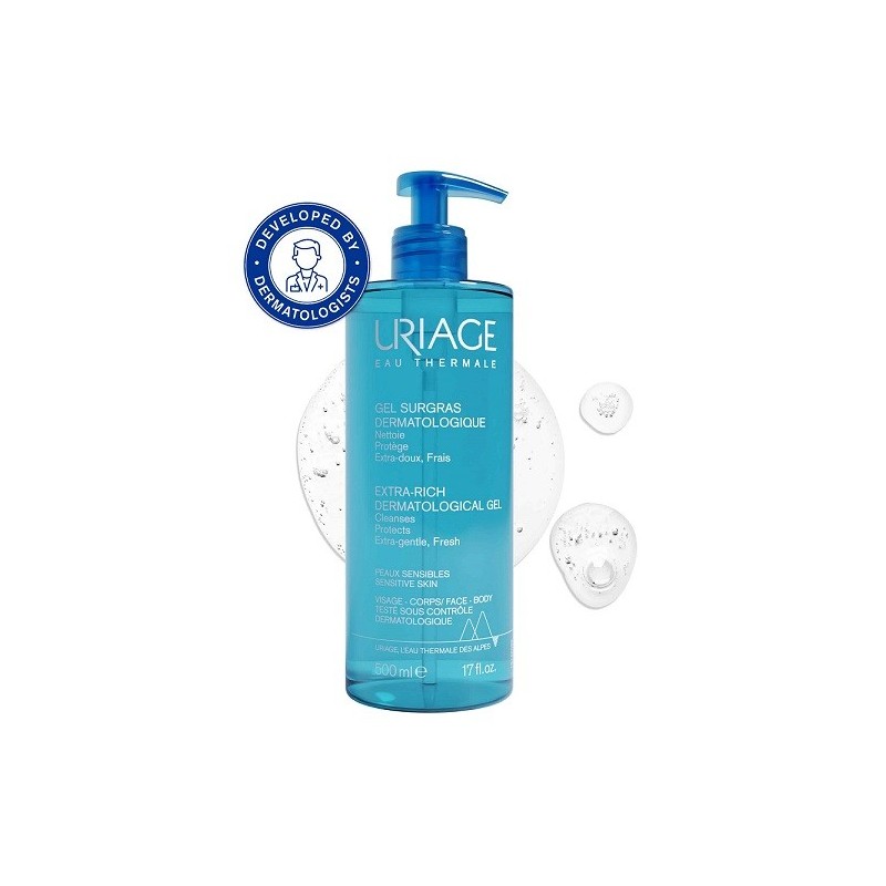 URIAGE - Gel Surgras Dermatologique - 500ml