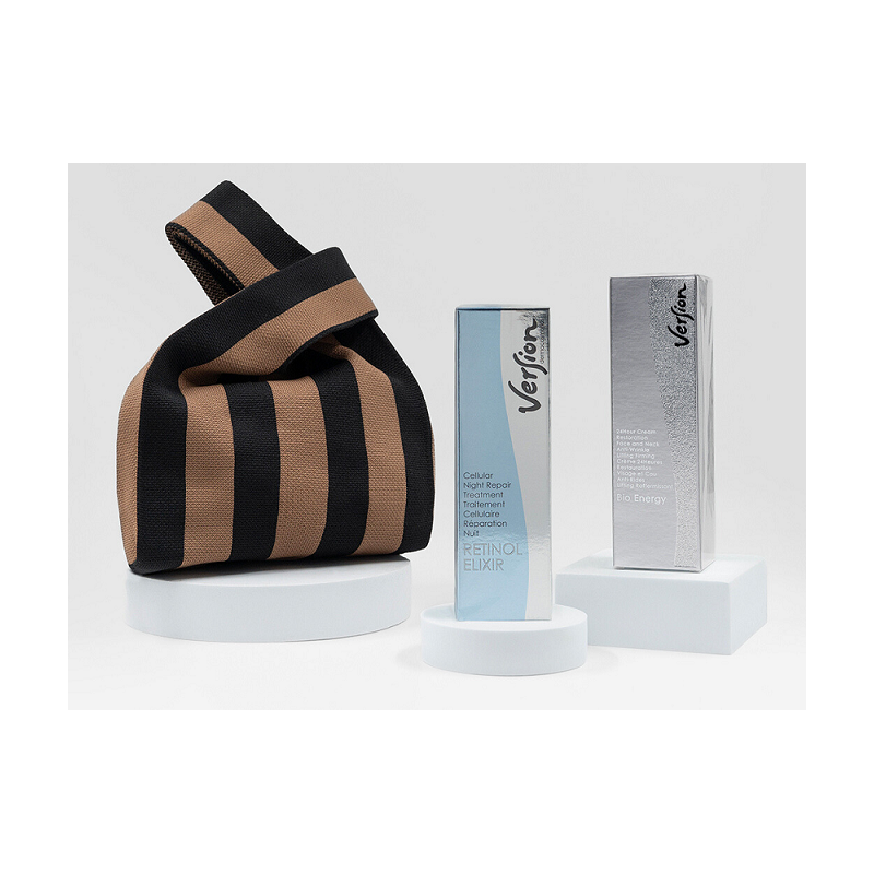 VERSION Promo Retinol Elixir 50ml & Bio Energy 50ml & ΔΩΡΟ Tote Bag