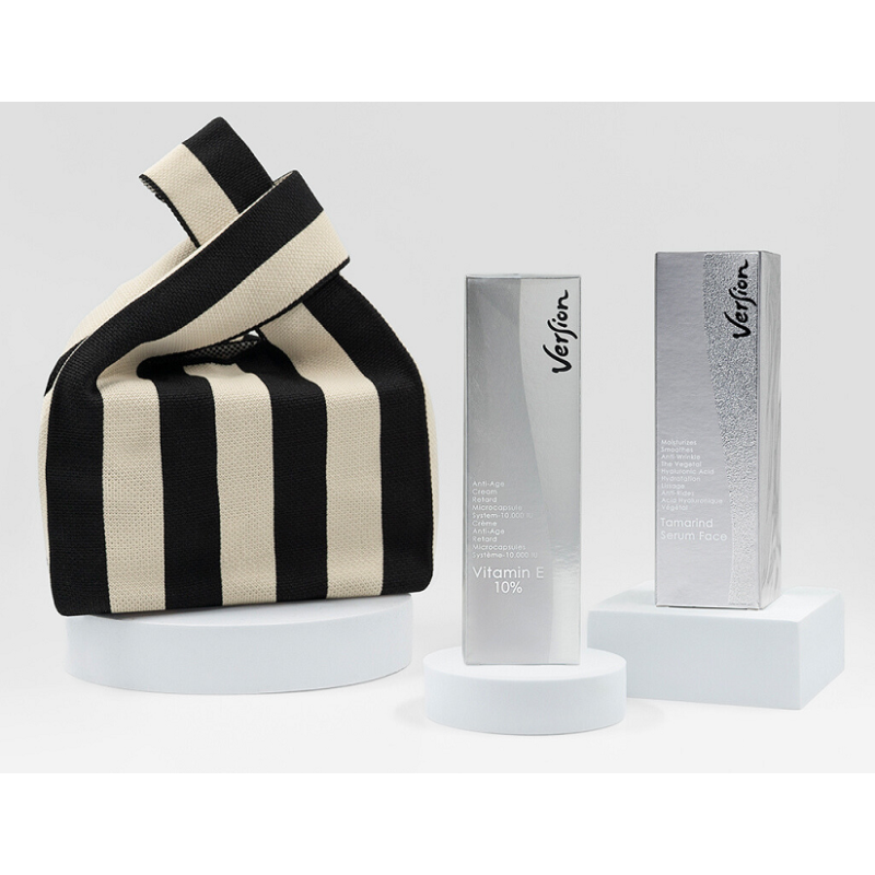 VERSION Promo Tamarind face serum 50ml & Vit E 10% 50ml & ΔΩΡΟ Tote Bag
