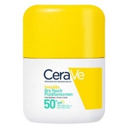 CERAVE Αντηλιακό προσώπου Invisible dry touch fluid Spf50 50ml