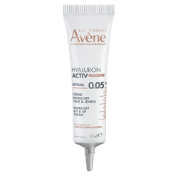 AVENE Hyaluron Activ Procedure Micro Lift Κρέμα Ματιών & Χειλιών - 0,05% Ρετιναλδεϋδη 15ml