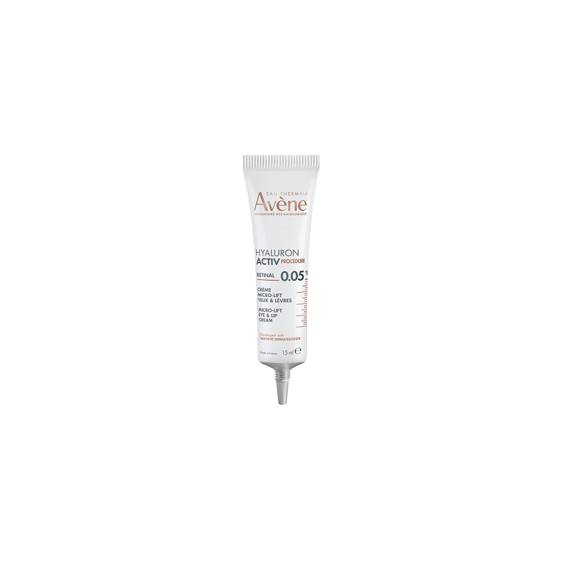 AVENE Hyaluron Activ Procedure Micro Lift Κρέμα Ματιών & Χειλιών - 0,05% Ρετιναλδεϋδη 15ml