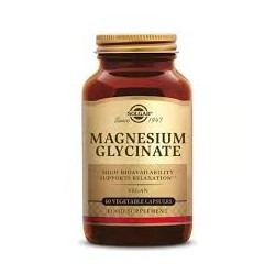SOLGAR MAGNESIUM GLYCINATE 25x60