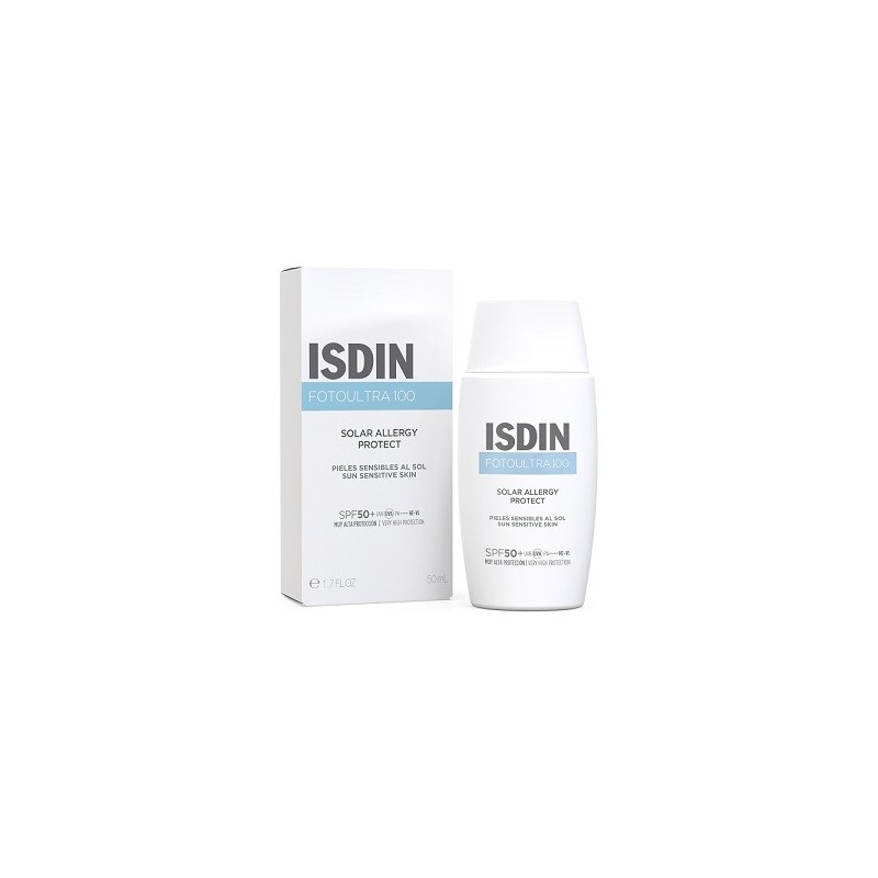 ISDIN Fotoultra 100 Solar Allergy Protect Αντηλιακό προσώπου SPF50+ 50ml