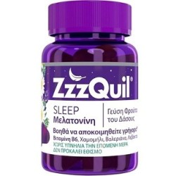 ZzzQuil ΜΕΛΑΤΟΝΙΝΗ Συμπλήρωμα που βοηθά στον ύπνο.