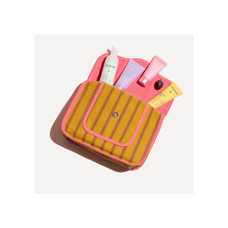 CAUDALIE Pouch Το travel νεσεσέρ σας + 4 beauty essentials