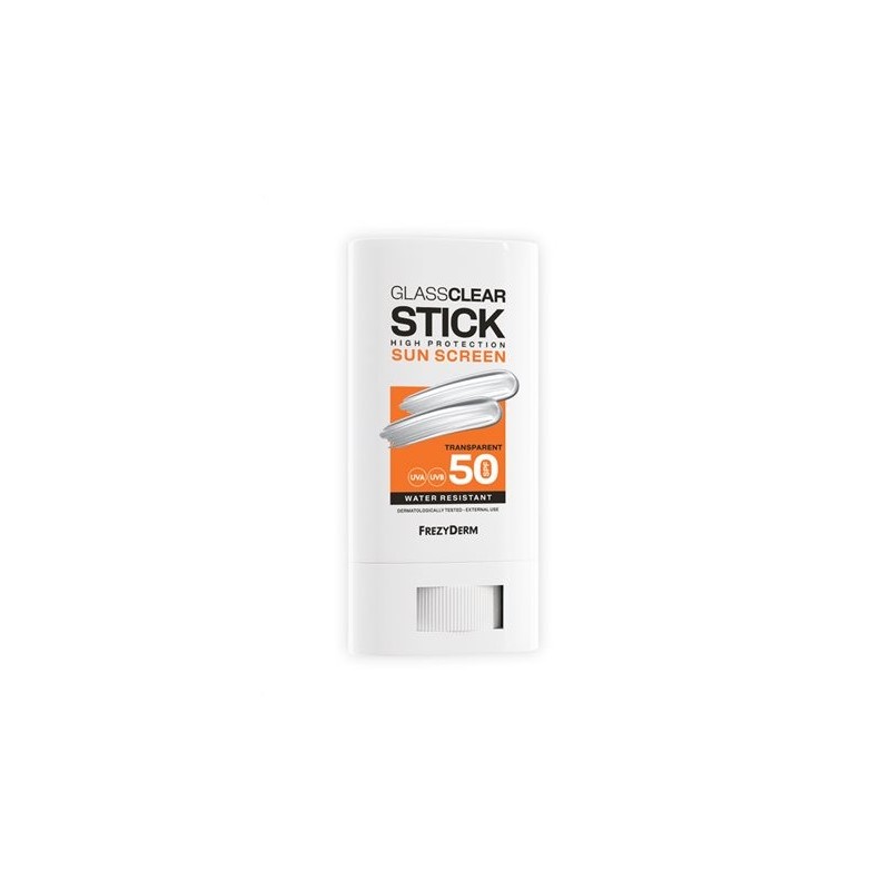 FREZYDERM SUN SCREEN STICK GLASS CLEAR SPF50 20ML