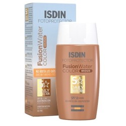 ISDIN Fusion water Color Bronze απόχρωση Spf50+ 50ml