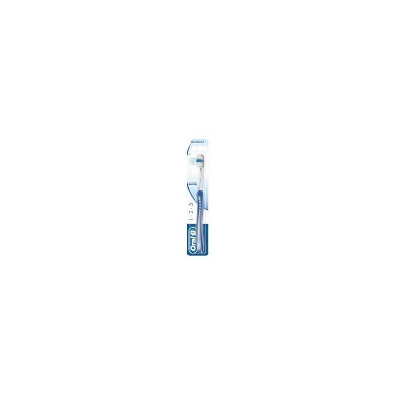 ORAL-B Indicator 1-2-3 οδοντόβουρτσα medium No40