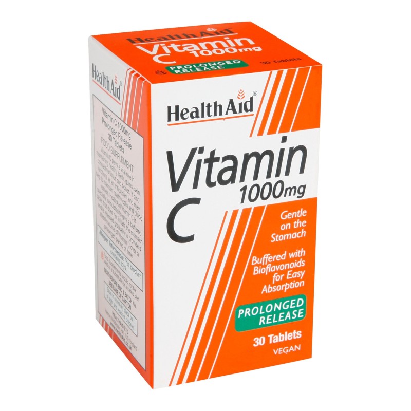 HEALTH AID Vitamin C 1000mg prolonged release 30tablets