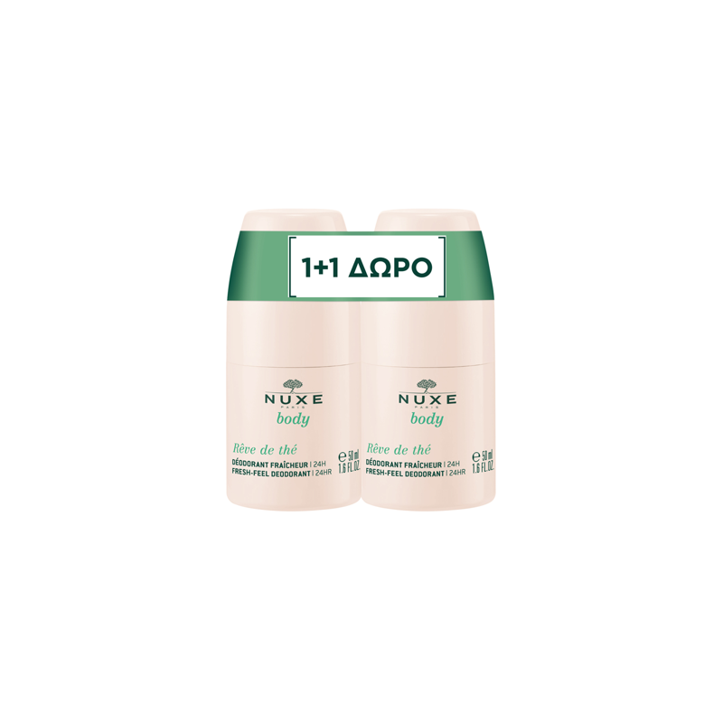 NUXE Body Reve de the Deo roll-on 2x50ml