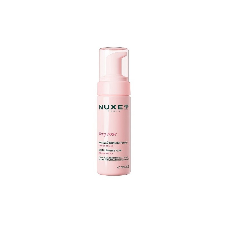 NUXE Very rose Αφρός καθαρισμού προσώπου 150ml