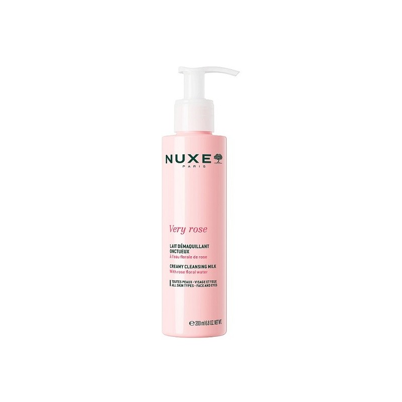 NUXE Very Rose Γαλάκτωμα ντεμακιγιάζ πρόσωπο-μάτια 200ml