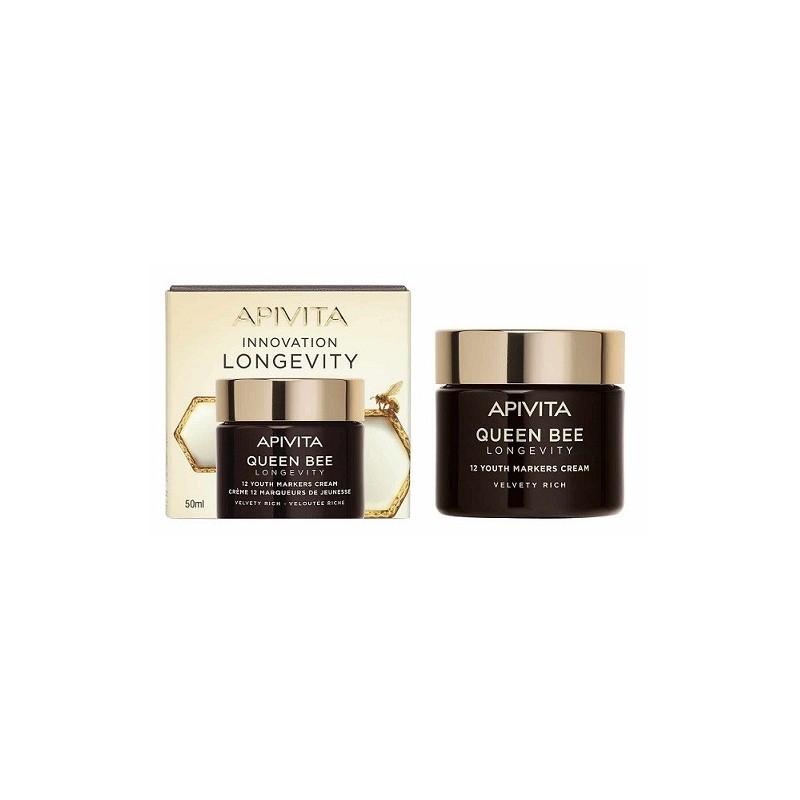 APIVITA QUEEN BEE LONGEVITY ΚΡΕΜΑ ΠΛΟΥΣΙΑΣ ΥΦΗΣ 50ML