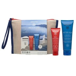 APIVITA BEE SUN SAFE Promo Κρέμα Προσώπου Κατά των Πανάδων & των Ρυτίδων SPF50 50ml & ΔΩΡΟ ΑFTER SUN 100ml
