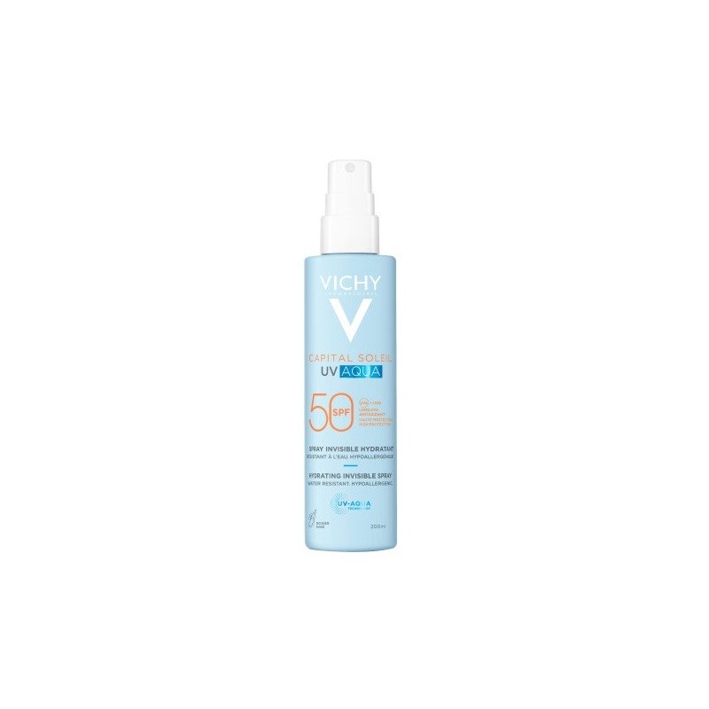 VICHY CAPITAL SOLEIL UV-AQUA HYDRATING INVISIBLE SPRAY SPF50 200ML