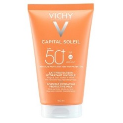 VICHY CAPITAL SOLEIL INVISIBLE HYDRATING PROTECTIVE MILK SPF50+ 150ML