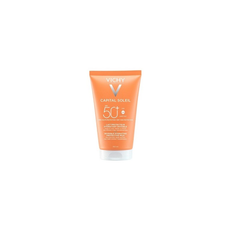 VICHY CAPITAL SOLEIL INVISIBLE HYDRATING PROTECTIVE MILK SPF50+ 150ML