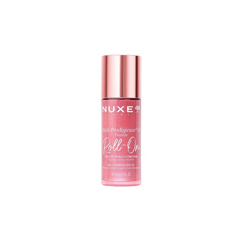 NUXE Huile Prodigieuse OR FLORAL ROLL ON ΙΡΙΔΙΖ ΡΟΖ-ΧΡΥΣΟ ΞΗΡΟ ΛΑΔΙ 60ml