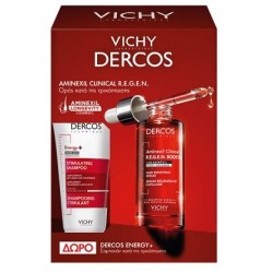 VICHY PROMO BOX DERCOS REGEN Serum 90ml & ΔΩΡΟ Energy+ Shampoo 50ml