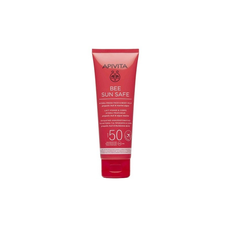 APIVITA Bee sun safe hydra fresh Spf50 TRAVEL SIZE 100ml