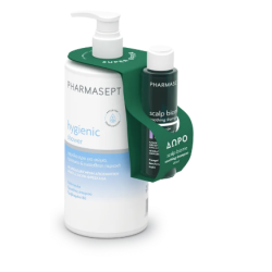 PHARMASEPT Promo Hygienic Shower 1lt & ΔΩΡΟ Scalp biome soothing shampoo 100ml